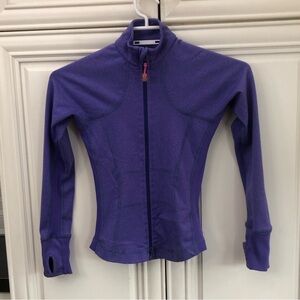 Triple Flip girl’s purple zip jacket